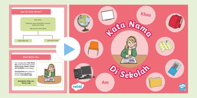 Kata Nama Am Dan Kata Nama Khas Interactive Activity Nbkomputer