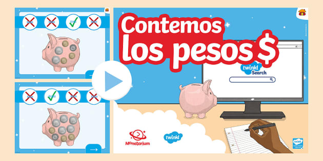 Juego Interactivo Contemos Los Pesos Teacher Made