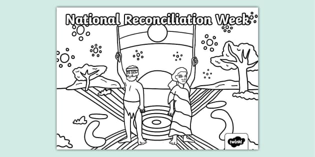 National Reconciliation Week Colouring Activity Australia