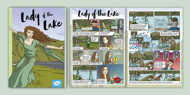 Lady Of The Lake Comic L Enseignant A Fait Twinkl