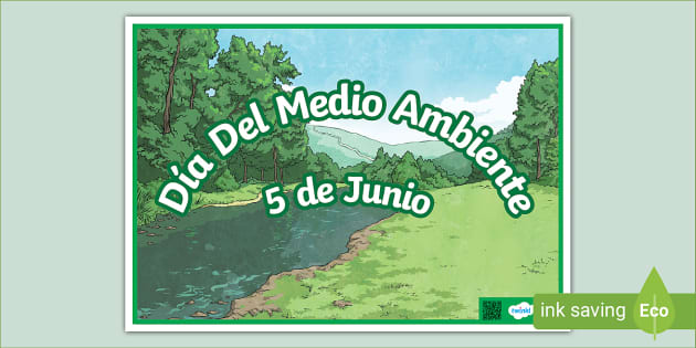 Afiche Día del Medio Ambiente Twinkl Perú Twinkl