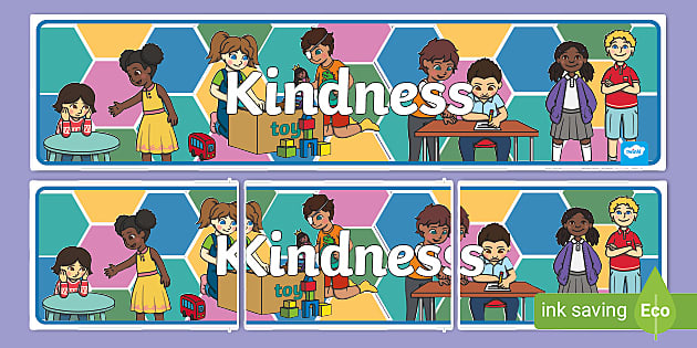 Kindness Day Display Banner Teacher Made Twinkl