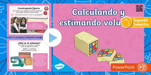 PowerPoint Calculando El Volumen Teacher Made Twinkl