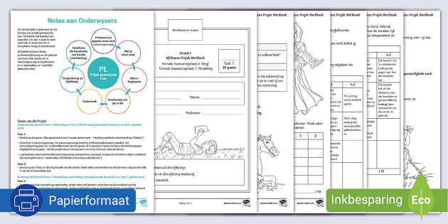 Afrikaans Kreatiewe Skryf Graad 6 Projek Lehrer Gemacht