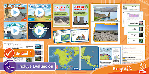 Pack Historia Geograf A De Am Rica Unidad