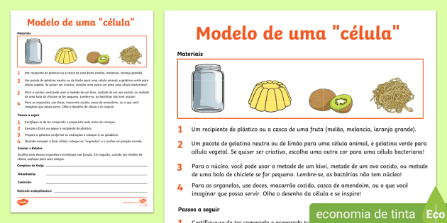 Células são as unidades de estrutura e de função que constituem todos