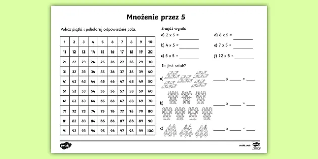 Dodawanie I Odejmowanie Pisemne Karta Pracy Teacher Made Off