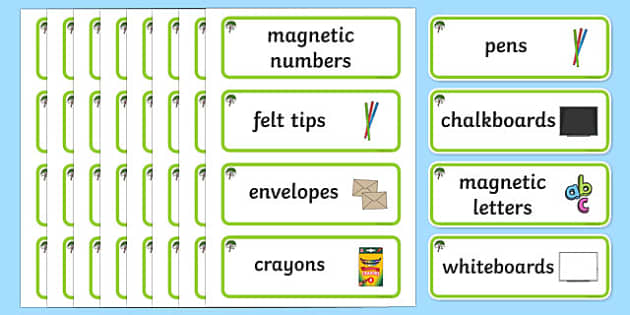 FREE Rowan Tree Themed Editable Writing Area Resource Labels