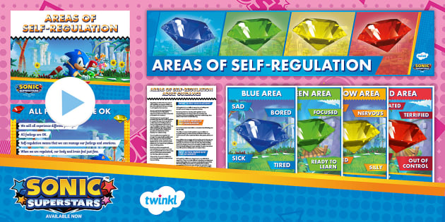 Free Sonic Areas Of Self Regulation Pack Teacher Made