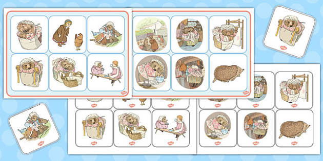 The Tale Of Mrs Tiggy Winkle Matching Mat Mrs Tiggy Winkle