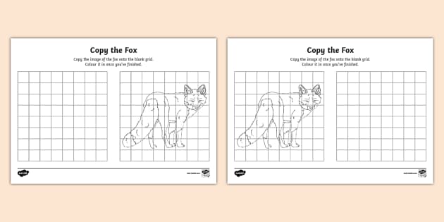 Copy the Fox Worksheet phát triển bởi giáo viên