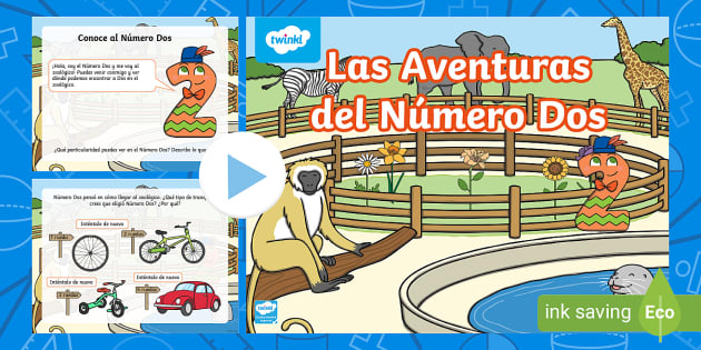 Powerpoint Las Aventuras Del N Mero Dos Teacher Made