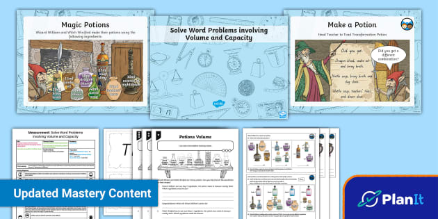 Y Measurement Lesson Pack Volume And Capacity Twinkl