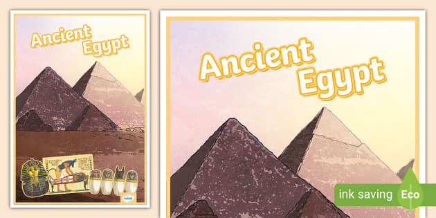 Ancient Egypt Display Poster Creat De Profesori Twinkl