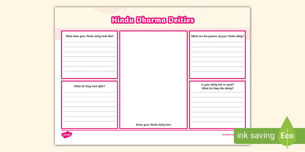 Hindu Dharma Worksheet Teacher Made Twinkl