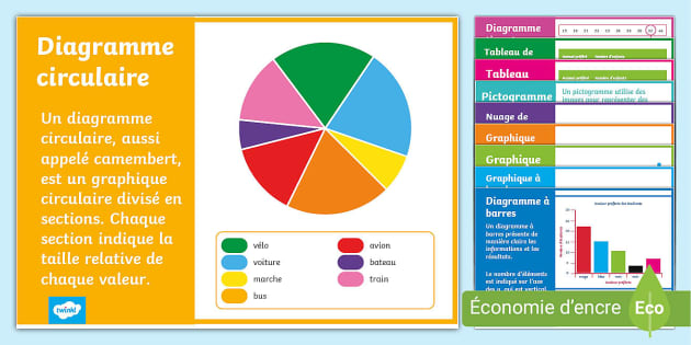 Affiches sur les différents graphiques de données Twinkl