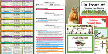 EYFS Bumper Planning and Resource Pack to Support Teaching on Stick Man - stick man, bumper, planning
