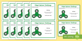 KS2 Fidget Spinner Thinking Skills Challenge Cards - think, blooms taxonomy, brain, game, speaking, icebreakers, creative