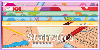 Maths Topics Display Lettering - New Curriculum, subjects, KS3, KS4, GCSE, headings, 
