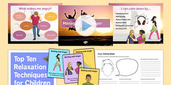 Anger Management Resource Pack