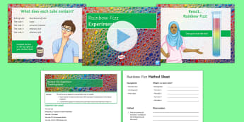 Rainbow Fizz Transition Activity Pack - Secondary Transition Resources, science , chemicals