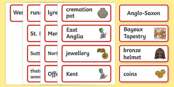 KS2 Anglo-Saxons Primary Resources, Anglo Saxons, KS2 - Page 4