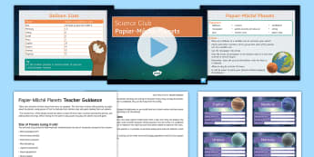 Making Planets Activity - Planets, top trump cards, paper mache, jupiter, mars