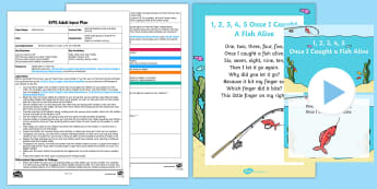 EYFS Reciting Numbers Hide and Seek Activity Adult Input Plan and Resource Pack - Mathematics, Numbers, Counting, Recites, Order, Game, Outdoor, Practical Maths, Early Years Planning