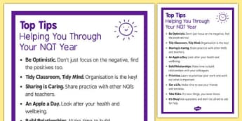 Top Tips to Help You Survive Your NQT Year - top tips, help, survive, nqt year