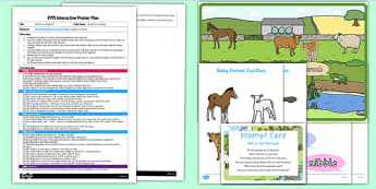 Who Is Your Mummy? EYFS Interactive Poster Plan and Resource Pack - Spring, Animals, Growing, Farm