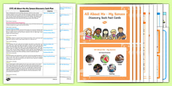EYFS Ourselves All About Me My Senses Discovery Sack Plan And Resource Pack - Early Years, KS1, sight,taste, hearning, touch, smell, UTW