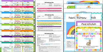  EYFS Spring Bumper Planning and Resource Pack - eyfs, spring, bumper, pack