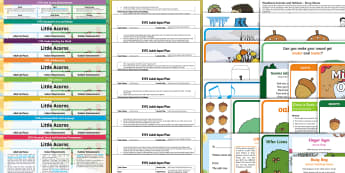 EYFS Little Acorns Bumper Planning Pack - Autumn, Early Years planning, plan, Foundation, continuous provision, enhancements, adult led, topic