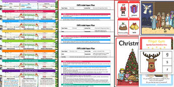 EYFS Christmas Themed Bumper Planning and Resource Pack - eyfs, christmas, bumper, planning, pack