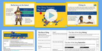 The Qing Dynasty Lesson 2: Rise of the Qing   - Manchu, Manchuria, Ming, Mongol, Conquest, Jurchen