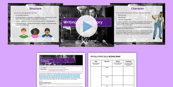 Narrative Writing Lesson Pack 8: Writing a Ghost Story - ghost, story, gothic, key stage 3, ks3, secondary