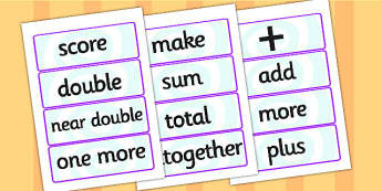 Maths Calculations Word Cards - maths calculations, word cards, maths calculations word cards, maths word cards, word cards, maths