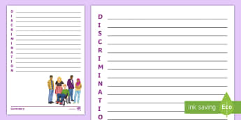 Discrimination Acrostic Poem - poetry, disabled, sen, prejudice, rhythm, writing