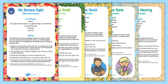 My Senses Edible Sensory Recipes Pack