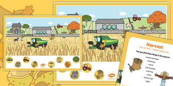 Harvest Can you Find...? Poster and Prompt Card Pack