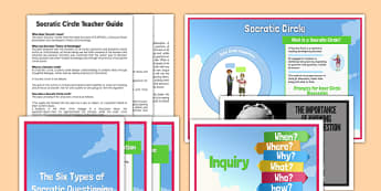 Socratic Questioning Teaching and Resource Pack - socratic questioning, questioning, discussion, philosophy