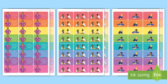 Maths 'Assessment/Review' Stickers - Marking, Feedback, Stickers, Rewards, Learning, Attitude, Time-Saving, Positive, Praise, peer, self,