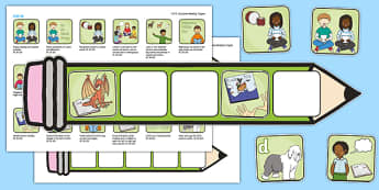 EYFS Reading Pencil Targets