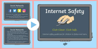 Internet Safety PowerPoint - powerpoint, power point, interactive, internet safety, web safety powerpoint, internet, online, the web, www, how to be safe online, how to stay safe, keep safe, powerpoint presentation, presentation, slide show, slides, 