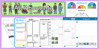 KS2 All About Me Top 10 Resource Pack