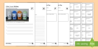 Environment Lesson 5: Revision Lesson Pack Spanish - planet, environment, revision, future, town, global, issues, global, warming, earth, conditional, lo