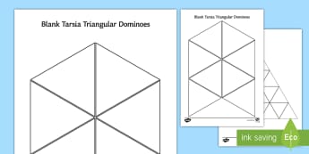 Blank Tarsia Triangular Dominoes, triominoes, triangles, triangle shapes, tessellation, tessellate  - Tarsia, gcse, physics, conduction, convection, radiation, heat, energy, energy transfer, specific he, plenary activity