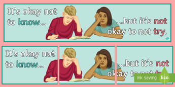 It's Okay Not to Know... Display Banner - Banner, Display, Behaviour, Motivation, Attitudes 