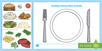 Healthy Eating Meal Activity - healthy, healty eating, sort, activity, fruit, game, vegetable, healthy food, how to eat healthy, food, sorting