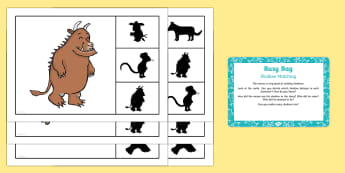 Shadow Matching Busy Bag Prompt Card and Resource Pack